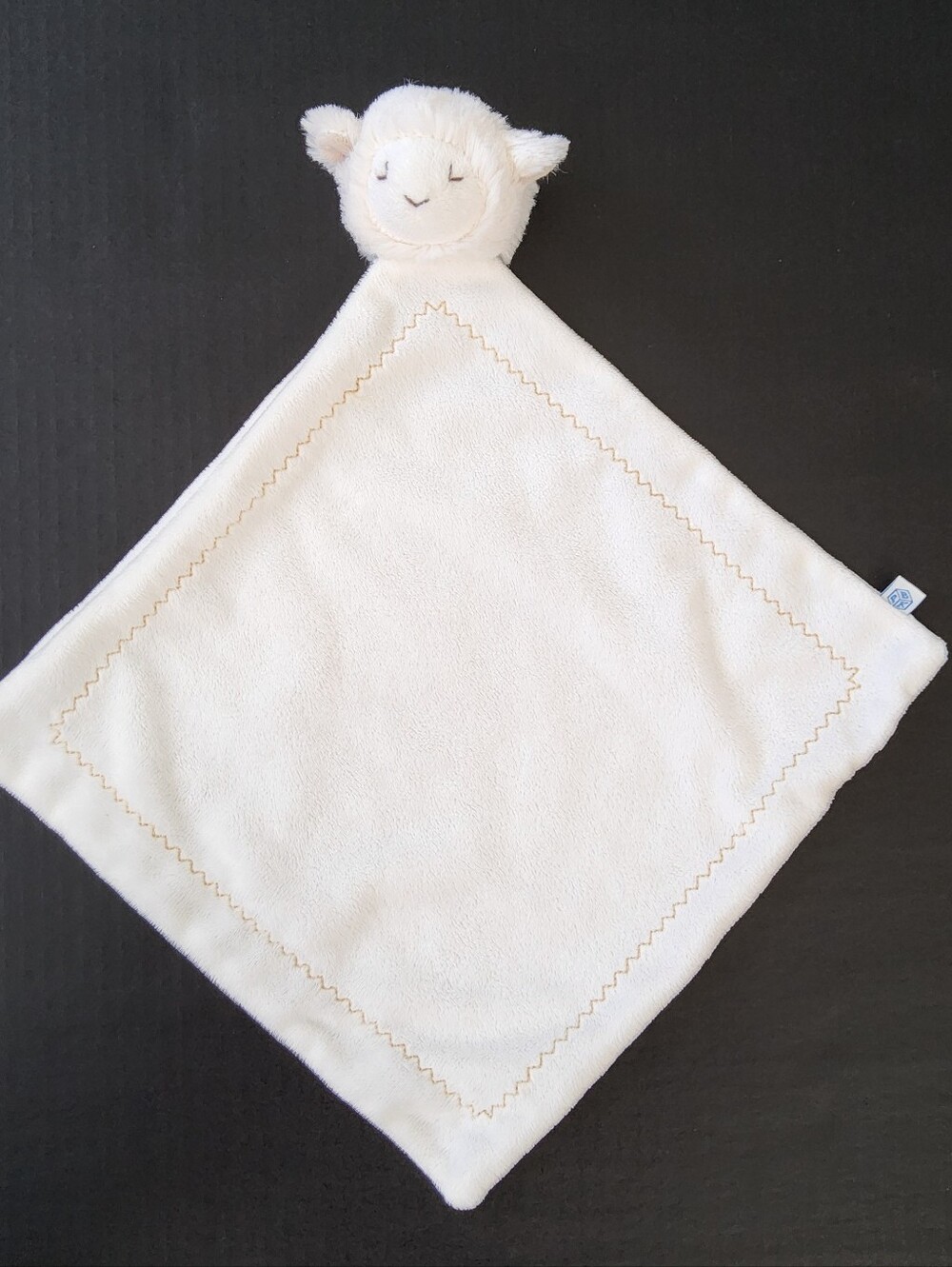 Pottery Barn Kids Plush Lamb Thumbie Security Blanket